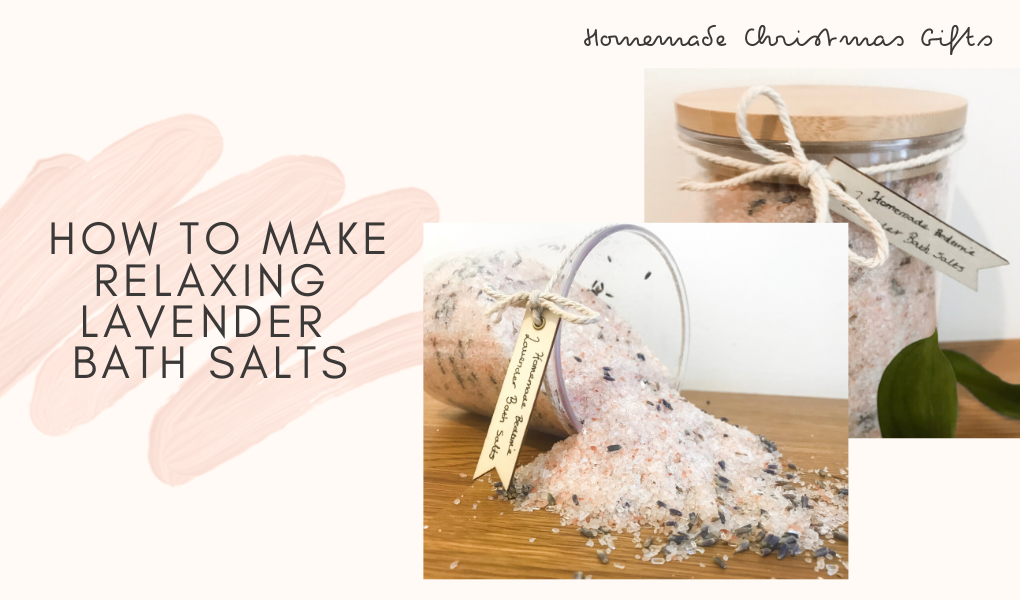 How to make relaxing lavender bath salts