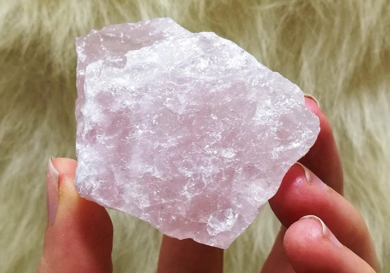 Rose Quartz crystal