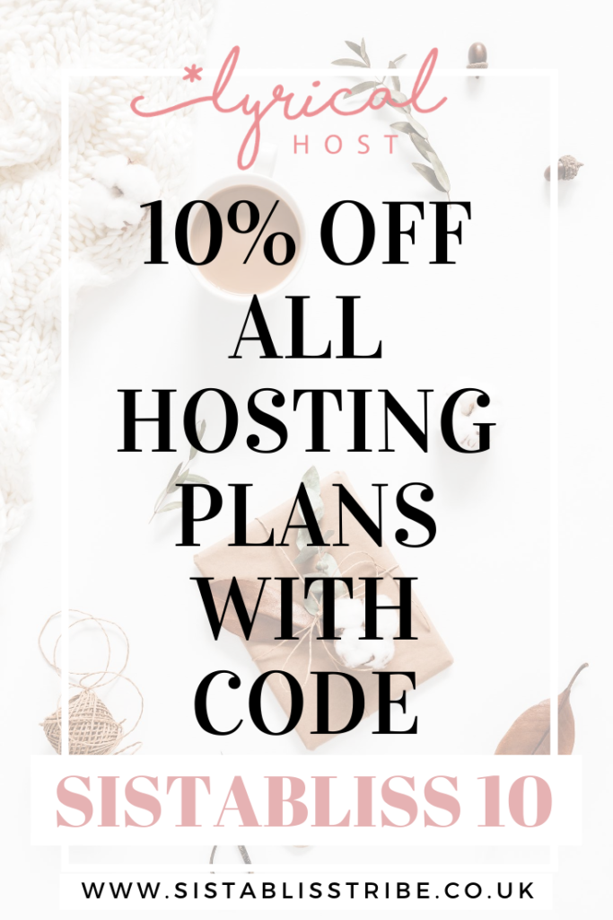 10% off all hosting plans with code SISTABLISS10