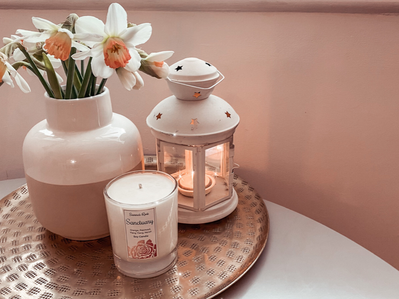 Unwind With Sienna’s Rose Soy Wax Scented Candles